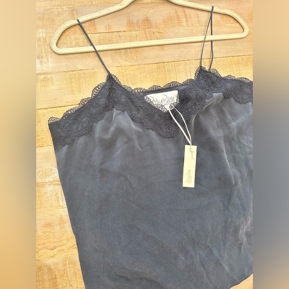 Rory Beca silk black lace camisole top crop - Picture 7 of 10